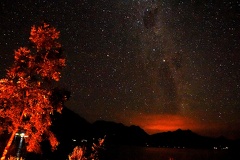 At Night Maihue Lake