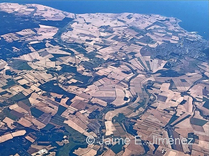 Airview Landscape Denmark