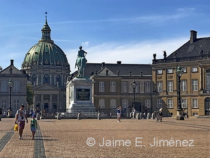 Frederik's Church and Amalienborg